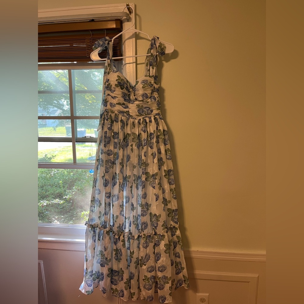 Petal & Pup Floral Maxi Dress - size M